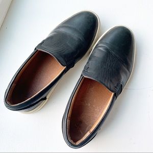 Frye Ivy Slip In Leather Sneakers